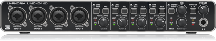 Produktbild Behringer U-Phoria UMC404HD (USB)