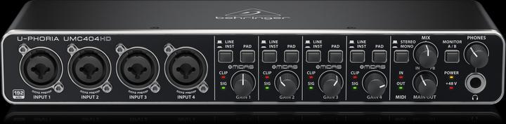 Actual product image Behringer U-Phoria UMC404HD (USB)