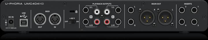 Actual product image Behringer U-Phoria UMC404HD (USB)