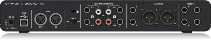 Produktbild Behringer U-Phoria UMC404HD (USB)