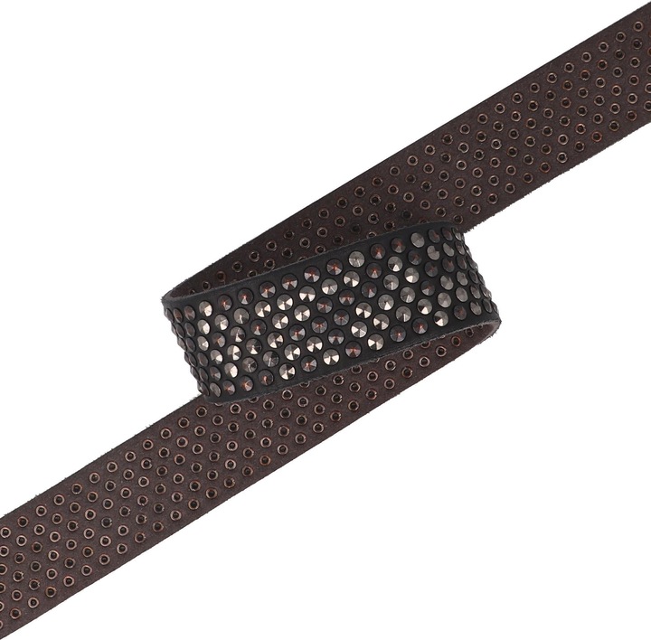 Immagine prodotto B.Belt Cintura in pelle con borchie (80)