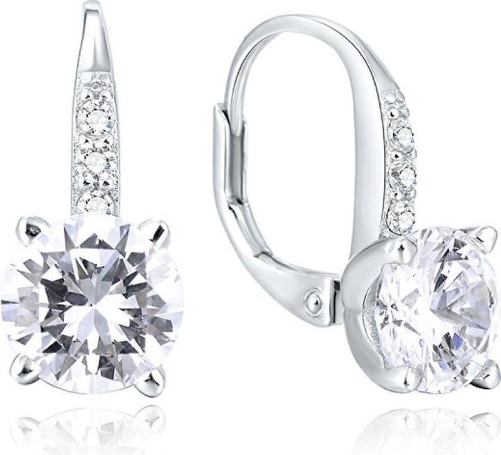 Produktbild Beneto Silver earrings with zircons AGUC1959 (Silber)