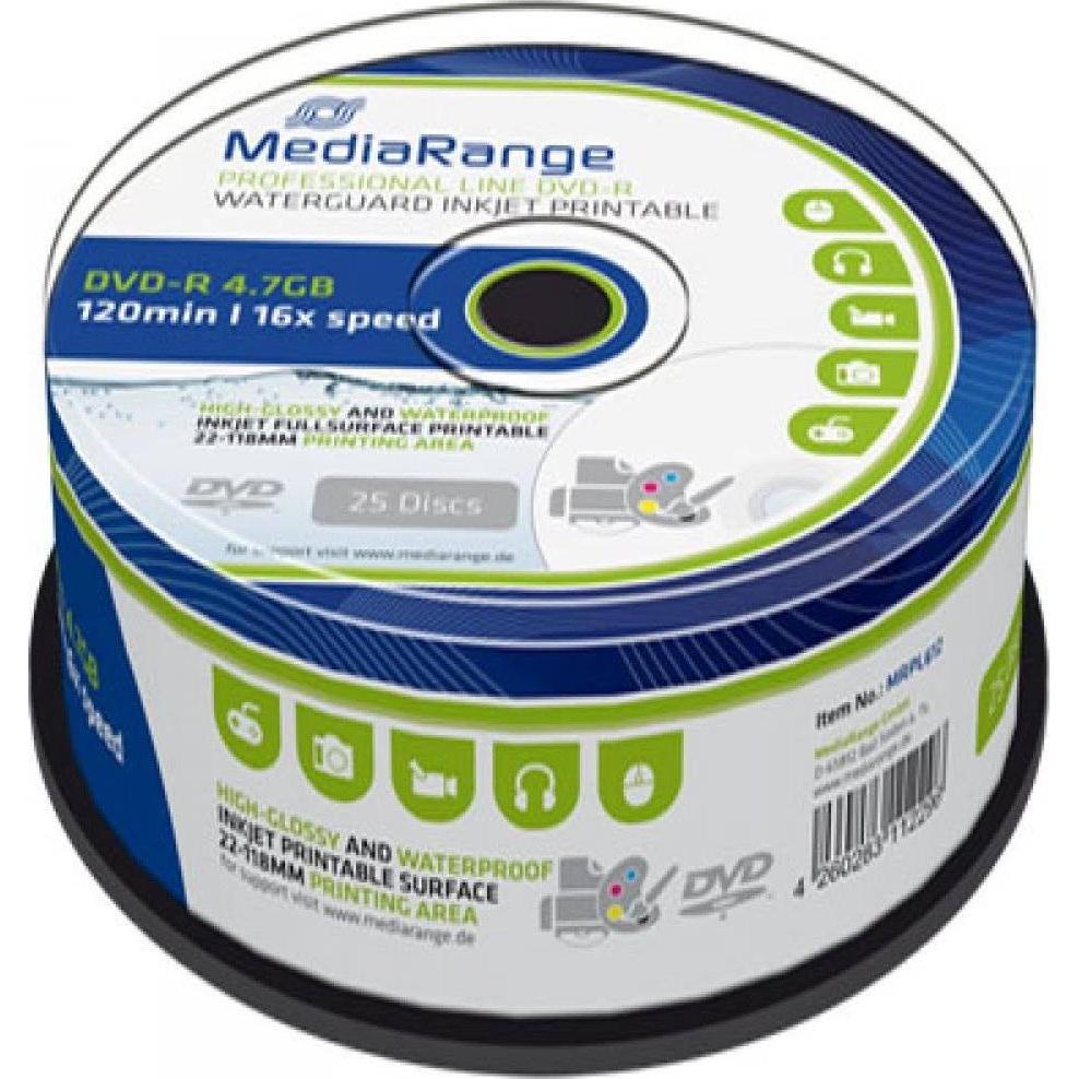Thumbnail - MediaRange Dvd+R (10 x), Optischer Datenträger
