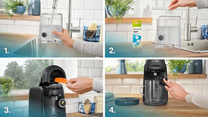 Produktbild Bosch Hausgeräte TAS16B2 TASSIMO Multi-Getränke-Autom. FINESSE real black (Tassimo)