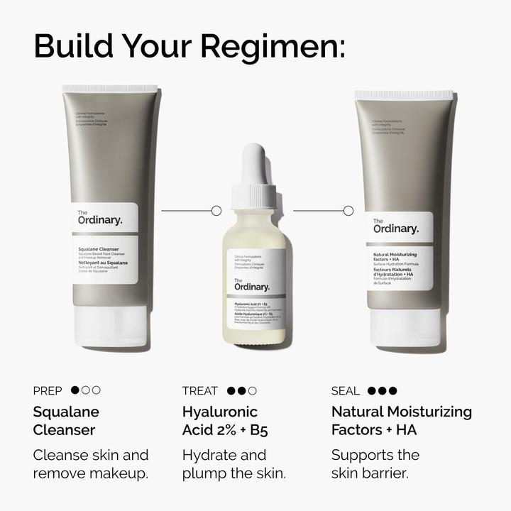 Image du produit The Ordinary Acide hyaluronique 2% + B5 (30 ml)