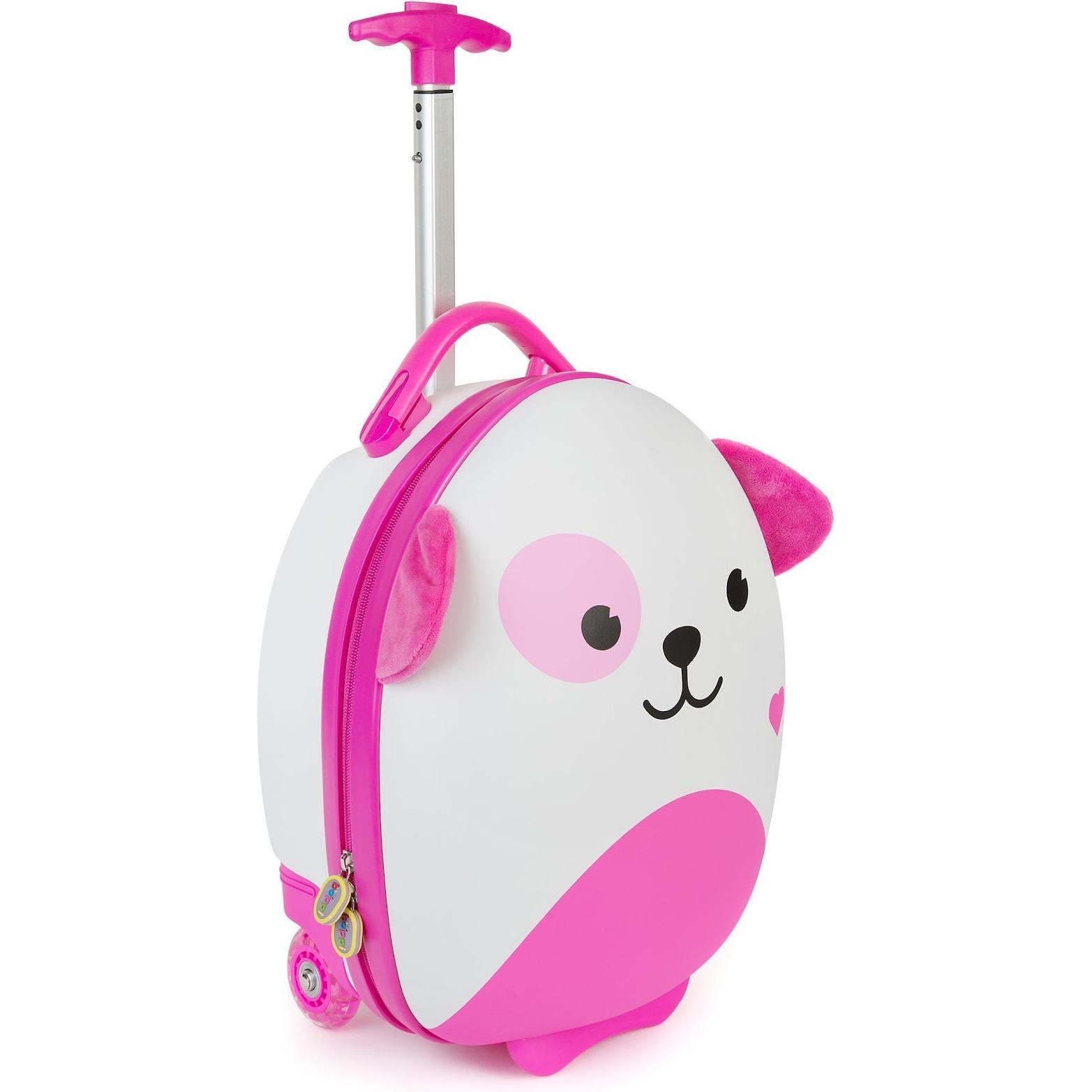 Boppi, Valigia, Kindertrolley – Welpe (rosa), Multicolore, Rosa, (17 l)
