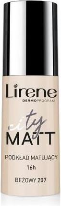 Produktbild Lirene City Matt mattifying and smoothing fluid for the face 207 Beige 30ml (Beige)