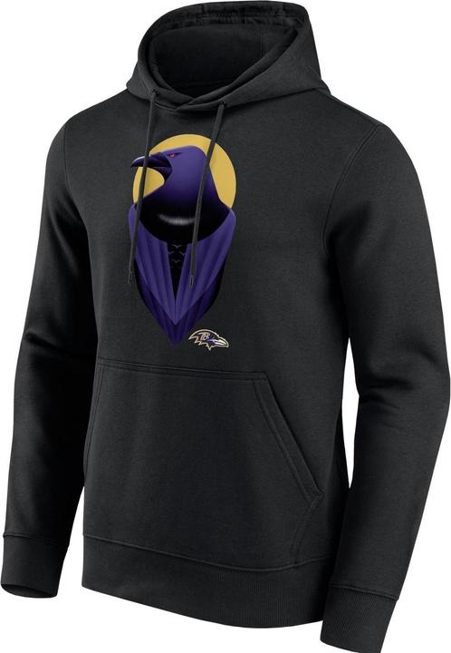 Immagine prodotto Fanatics NFL Fleece Hoody - ILLUSTRATION Baltimore Ravens - L (L)