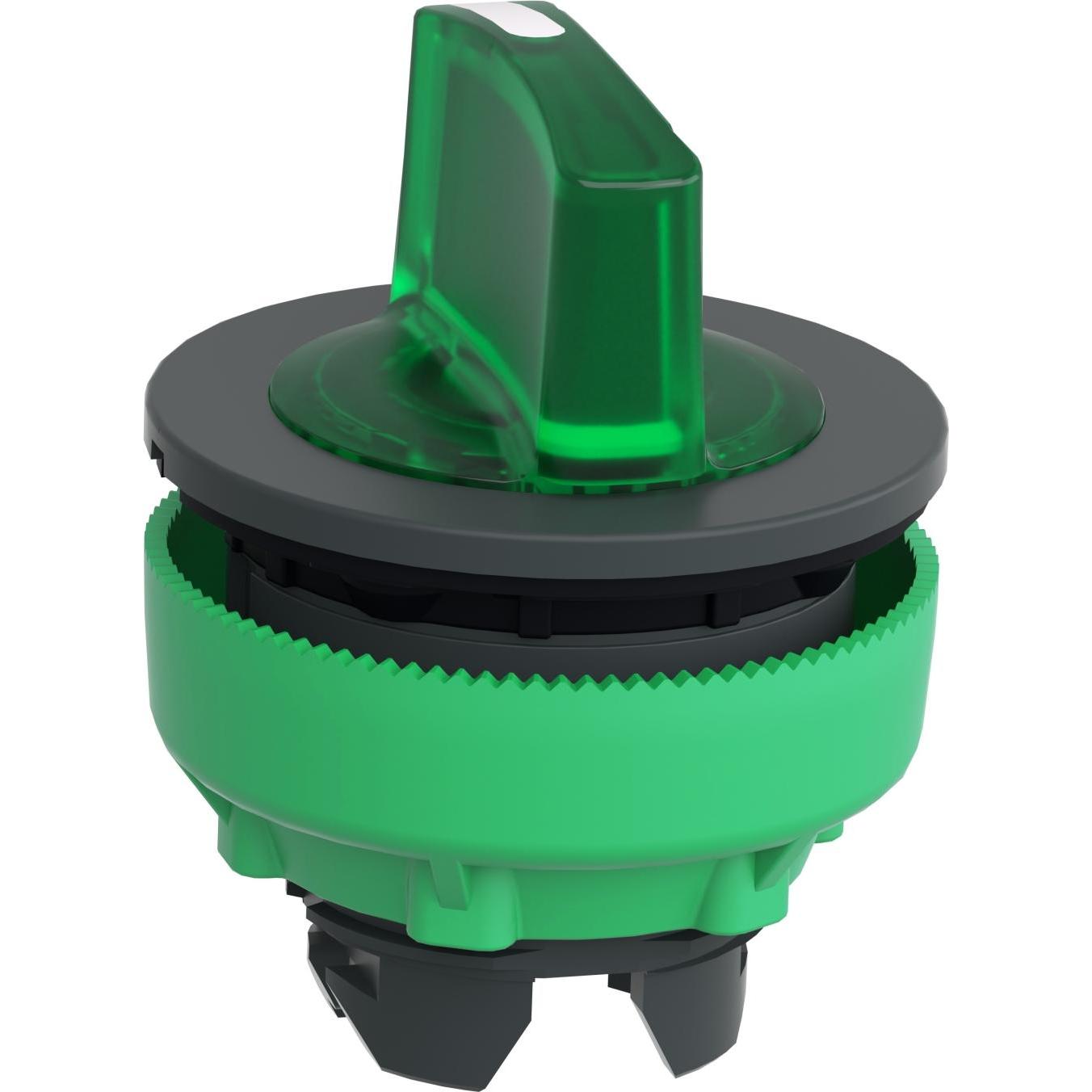 Schneider Electric Flushgreen Ill Selector Sw 3p L To C, Taster + Schalter, Grün
