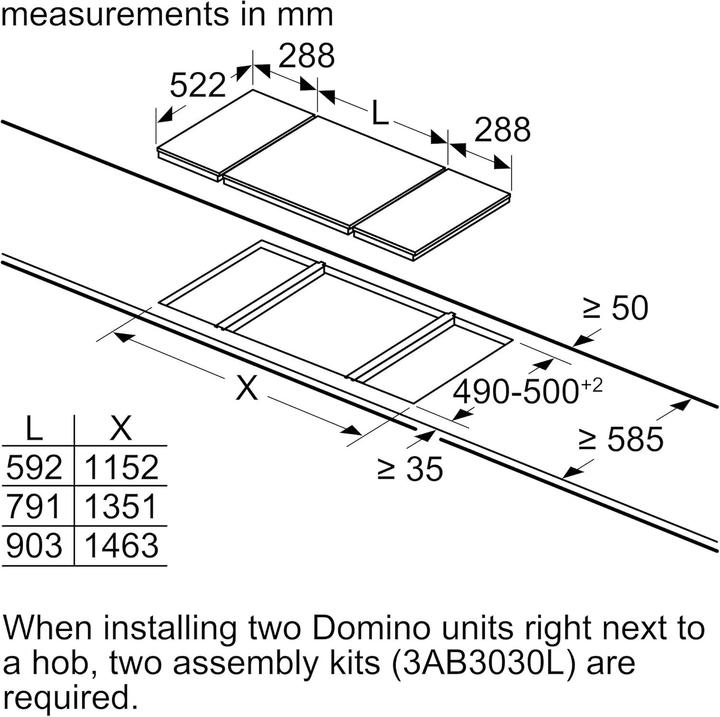 Produktbild Balay 3EB730LQ (28.80 cm, Glaskeramik Kochfeld)