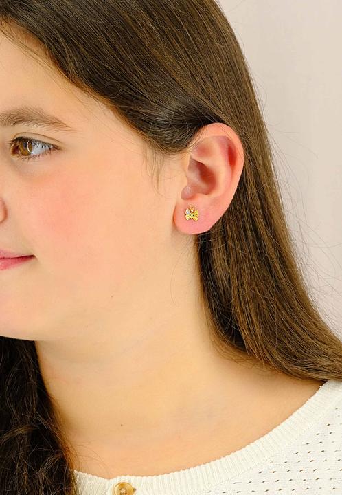 Actual product image Muau Stud earrings (750/18 K Gold)