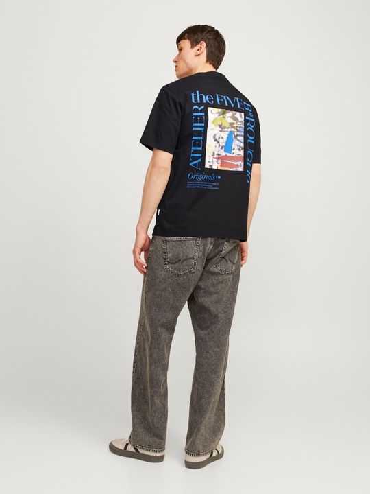 Produktbild Jack & Jones Jorbrooklyn Graphic Back Tee Ss C.N Ln (XS)