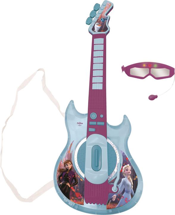 Lexibook Disney Frozen - Electronic Lighting Guitar (K260FZ) (Multilingual)