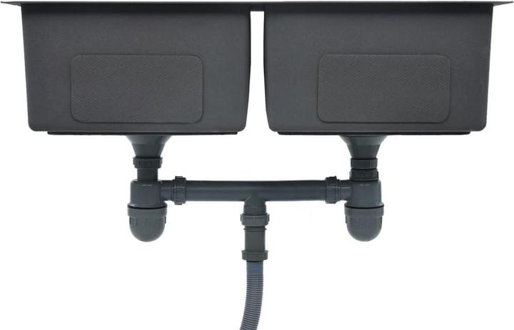 Produktbild vidaXL Küchenspüle (Einbauspüle, 44 cm, 76 cm)