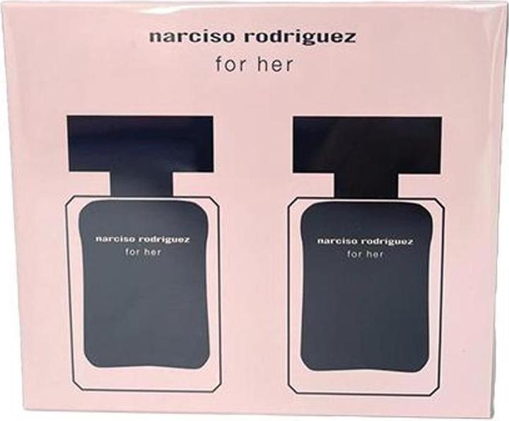 Actual product image Narciso Rodriguez FOR HER DUO EDT (2 * 30 ML) (Eau de toilette, 60 ml)
