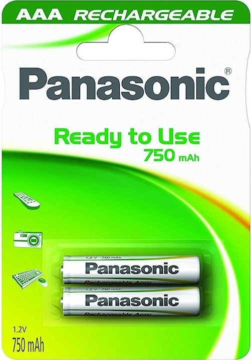 Immagine prodotto Panasonic Ricaricabile (1 pz., AAA, 750 mAh)