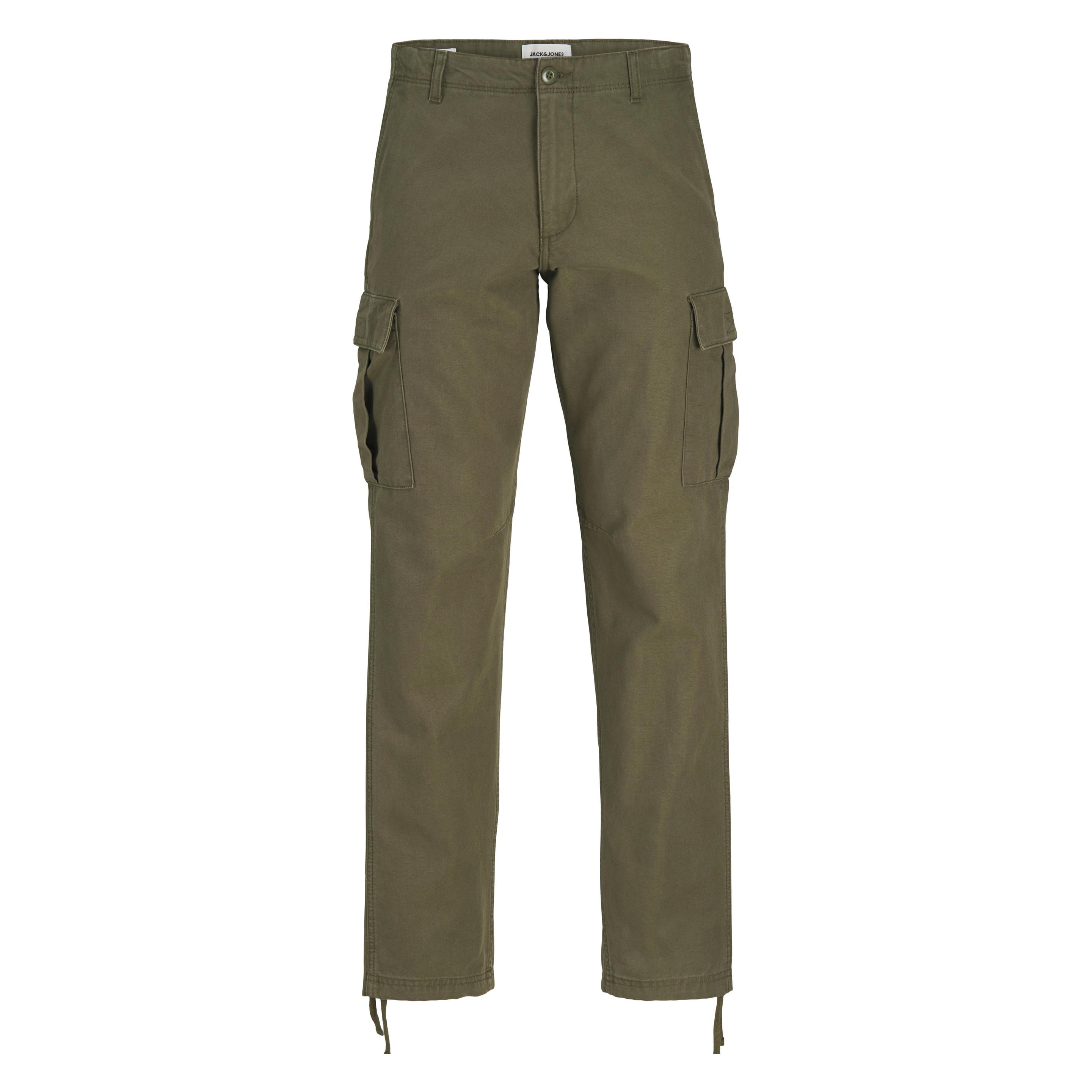 Jack & Jones, Herren, Hosen, Jpstkane Jjbarkley Cargo Pant Noos, Grün, (W33/L32)