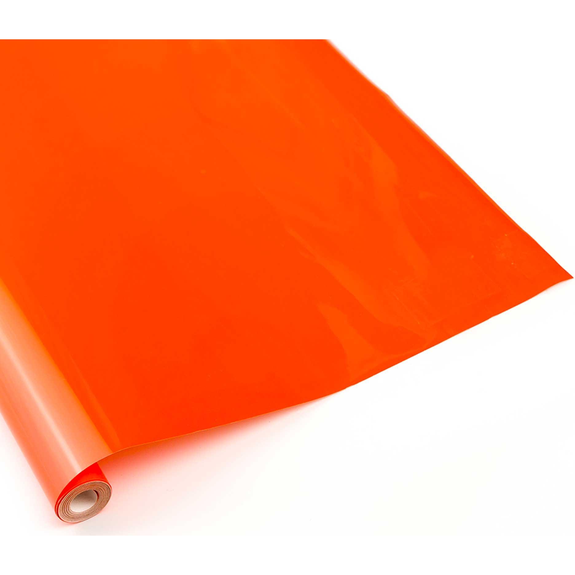 Planet-Hobby Bügelfolie Orange 2 Meter