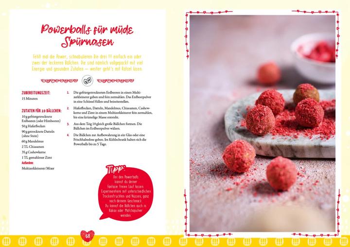 Actual product image Die drei... - Das Koch- und Backbuch (German, Sabrina Sue Daniels, Emma Hegemann, 2023)