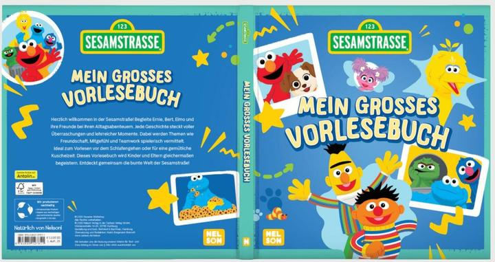 Produktbild Sesamstrasse: Mein grosses Vorlesebuch (Deutsch, 2025)