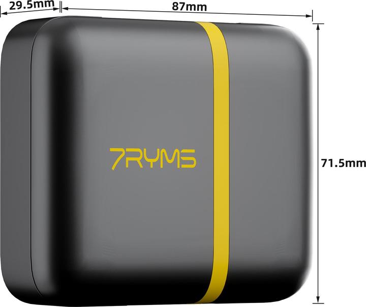 Actual product image 7Ryms iRay DW10(A) (2TX+1RX+CASE) Black