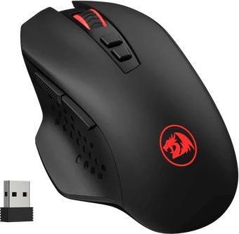 Produktbild Redragon M656 Gainer Wireless Gaming Maus schwarz/rot (Kabellos)
