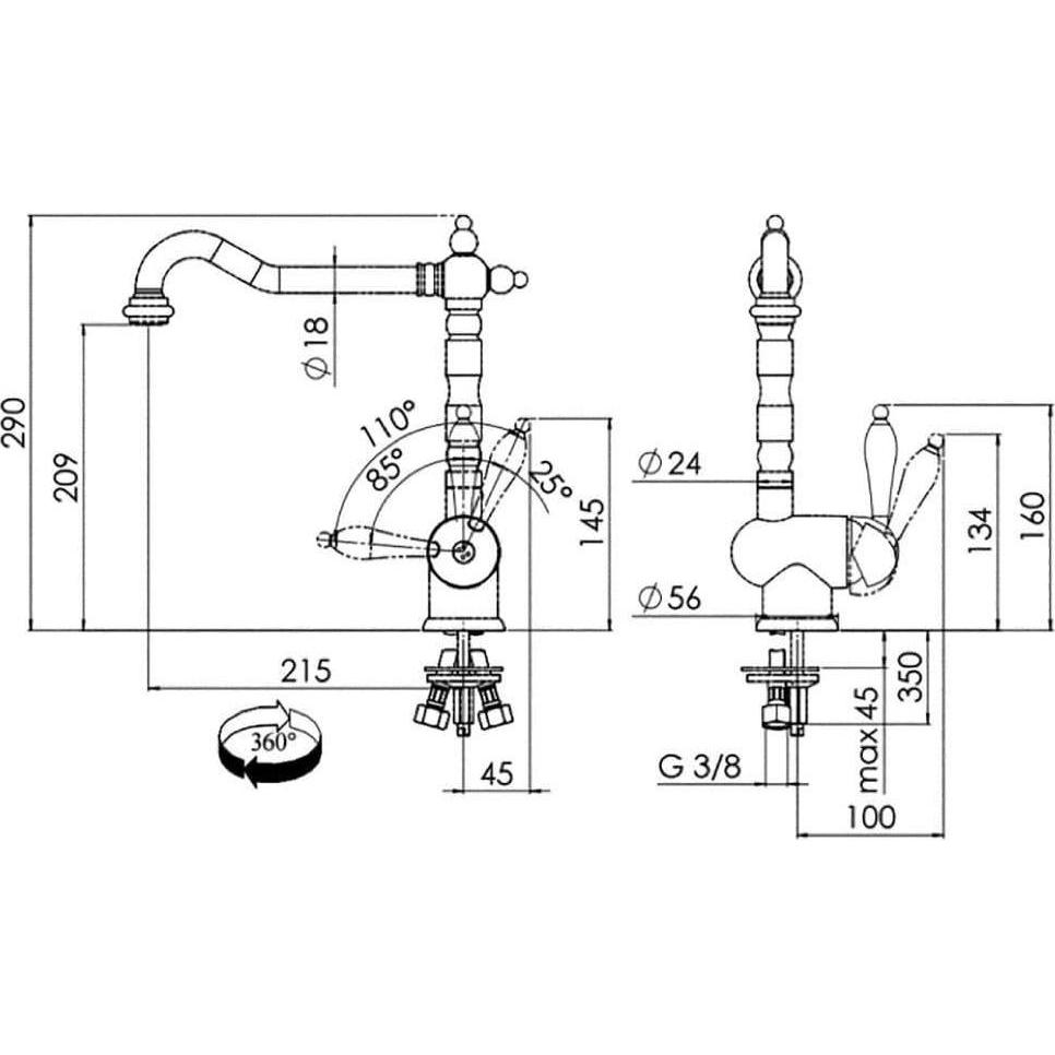 Thumbnail - Franke, Küchenarmatur, Old England