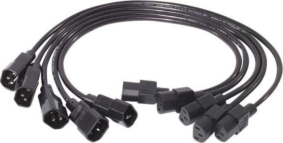 Produktbild APC StromkabelKit 10A 100-230V C13toC14 (0.61 m)