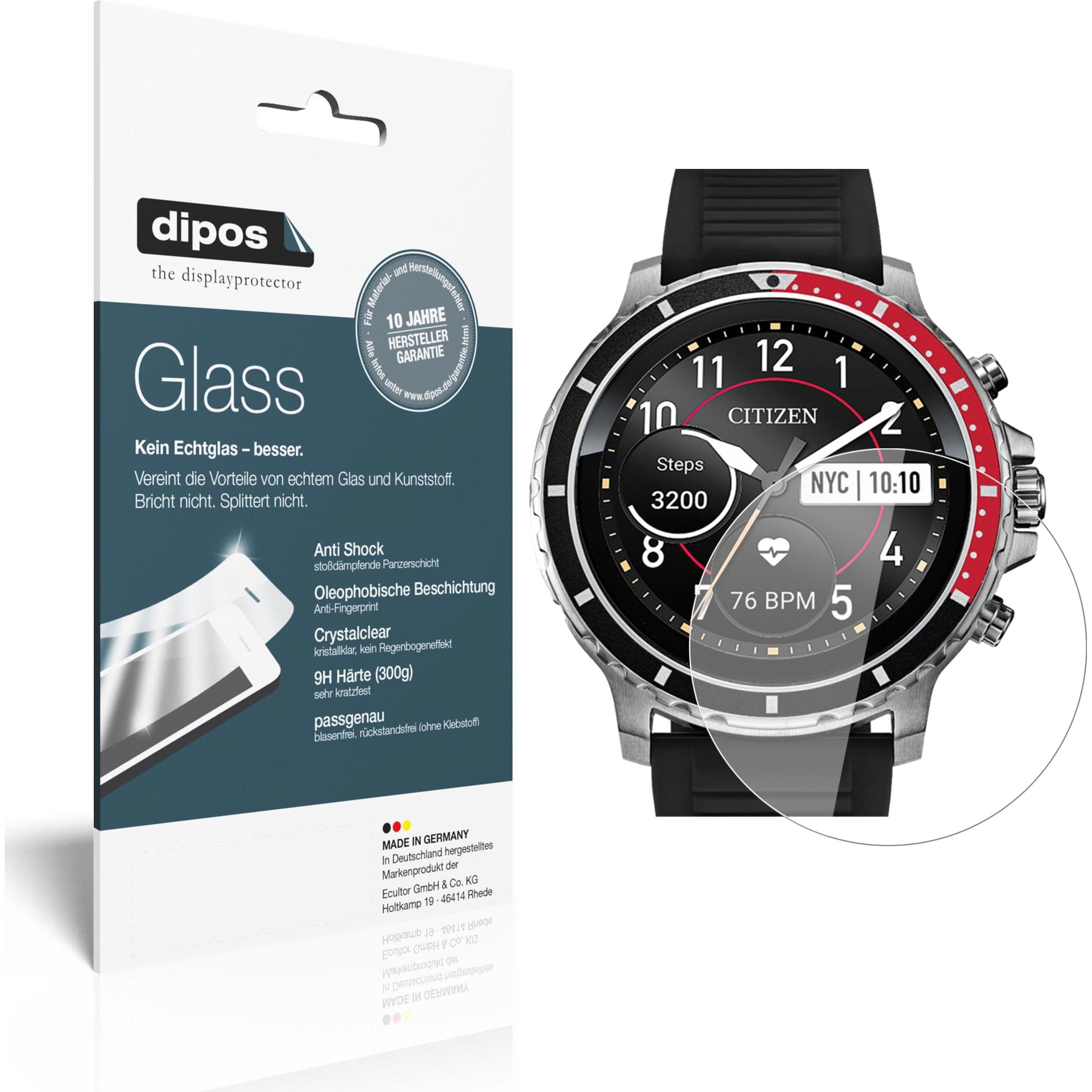 Dipos Displayschutz Anti-Shock, Smartwatch Schutzfolie, Transparent