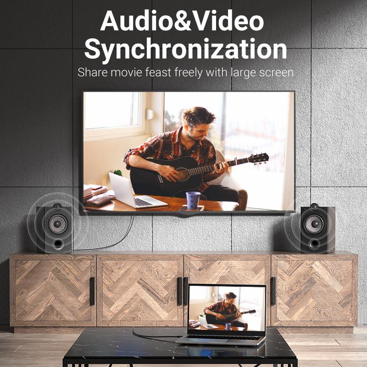 Produktbild Vention Ultra Thin HDMI HD Cable 2m ALEHH (Gray) (2 m)