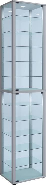 Immagine prodotto VCM Sammel Stand Vitrine Holz Glas Kavis XXL (50 x 38 x 227 cm)