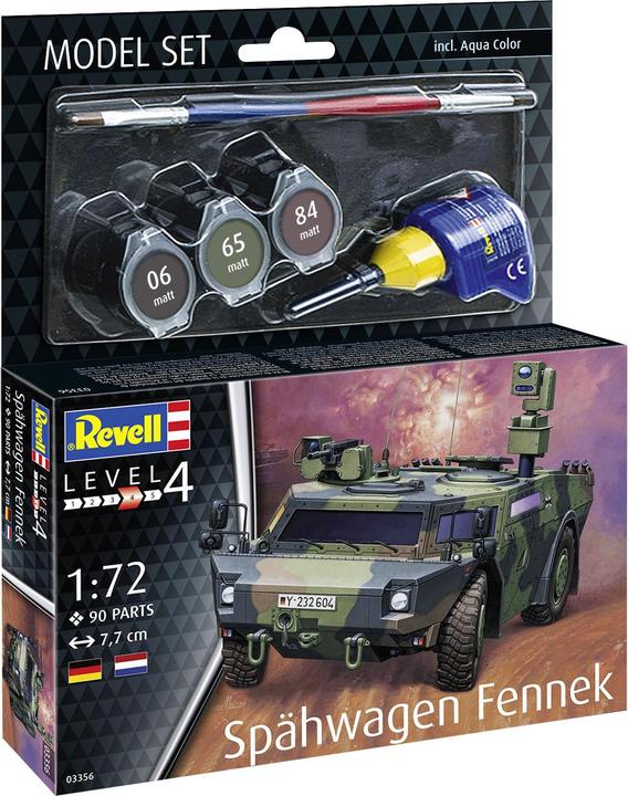 Actual product image Revell Model Set Scout Car Fennek