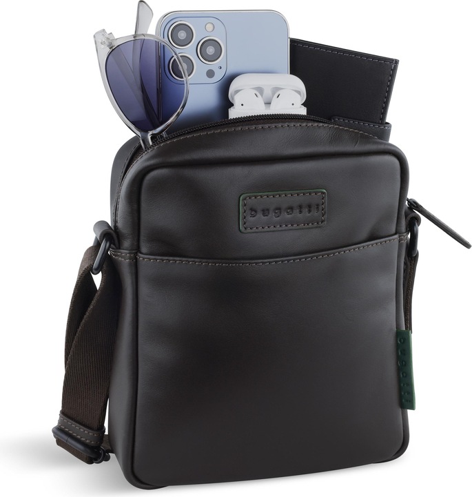 Produktbild Bugatti Clark Umhängetasche Leder 18 cm