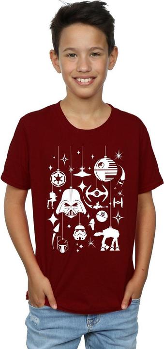 Image du produit Star Wars - T-shirt CHRISTMAS DECORATIONS - Garçon (116)