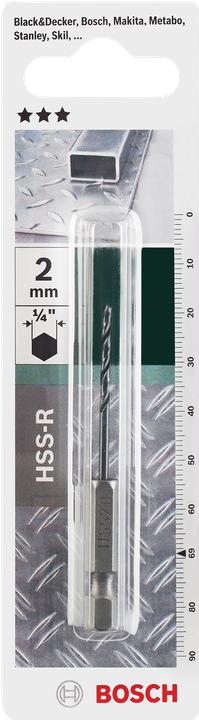Actual product image Bosch Zubehör HSS metal twist drill 2 mm A (2.0 mm)
