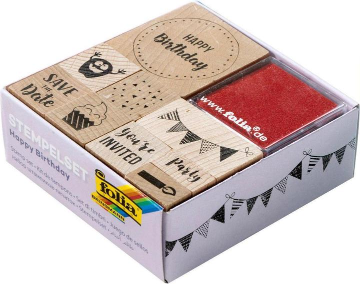 Produktbild Folia Satz Briefmarken Alles Gute zum Geburtstag