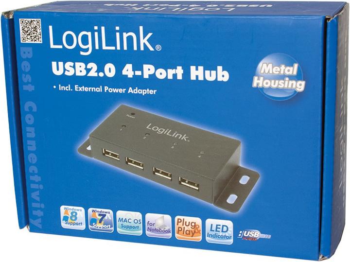 Image du produit LogiLink UA0141A (USB-A, 4 ports)