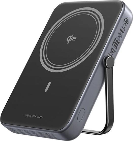 Produktbild Ugreen Magnetic Power bank UNO PB764 10000mAh Grey (10000 mAh, 20 W, 37 Wh)