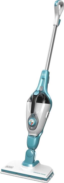 Black & Decker Schwarz + DECKER DAMPFMOPP 1300W FSMH1321-QS (5 Bar, 1300 W)