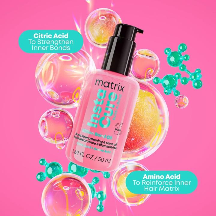 Actual product image Matrix Instacure Buildabond Billion Bond Oil for All Hair Types (50 ml)