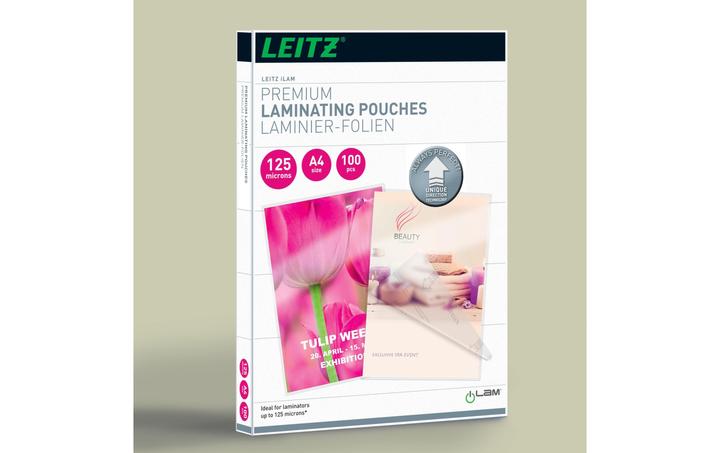 Produktbild Leitz Laminierfolie (A4, 100 Stück, 125 µm)