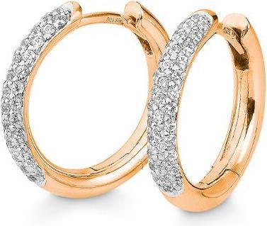 Produktbild Breuning Creolen - BRILL. 0,407 Ct. H/si (585, Gold)