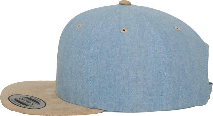 Produktbild Flexfit Chambray-Synthetic-Suede Snapback (One Size)