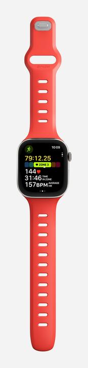 Actual product image Nomad Tempo Band 42mm Coral (Plastic, Rubber)
