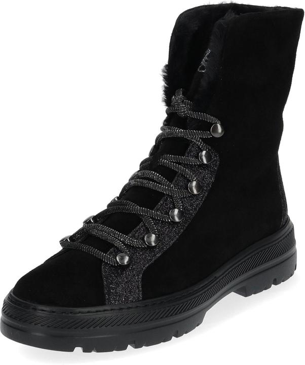 Soft Suede, Glitter Fine Black 014