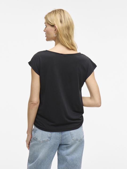 Actual product image Vila VIMODALA Wasserfall-Ausschnitt Oberteil mit angeschnittenen Ärmeln (M)