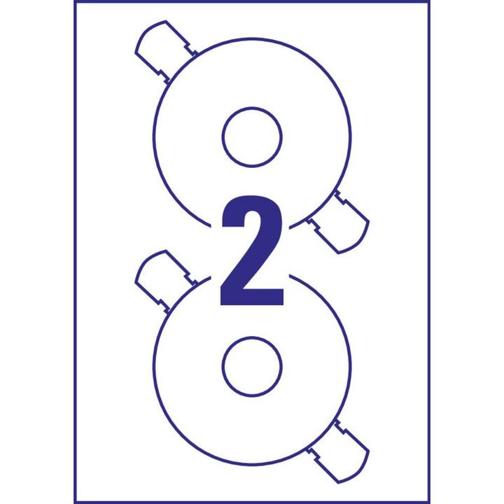 Image du produit Avery Étiquettes de CD