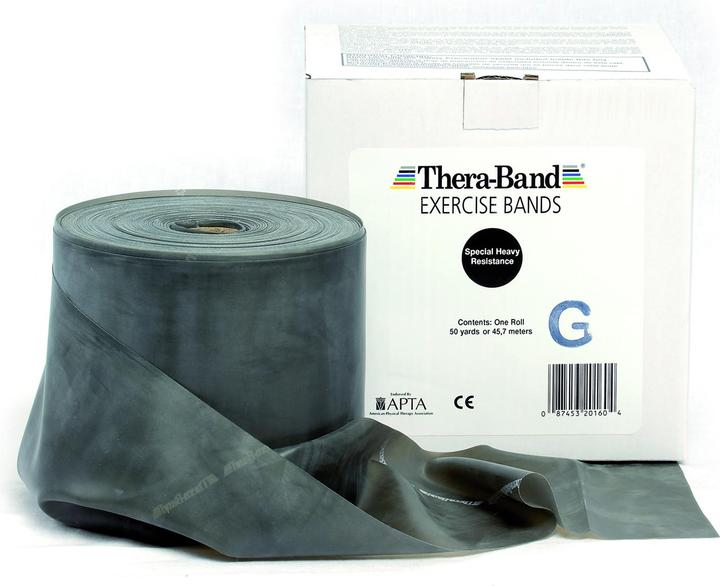 Produktbild TheraBand Übungsband (45.70 m, Spezial Stark)