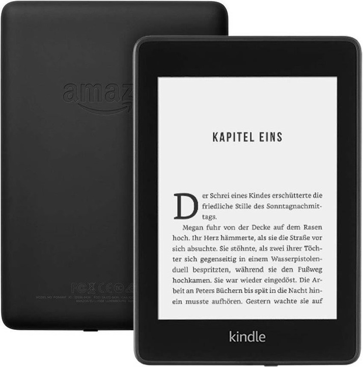 Produktbild Amazon Kindle Paperwhite without Special Offers (2018) (5.91", 8 GB, Schwarz)