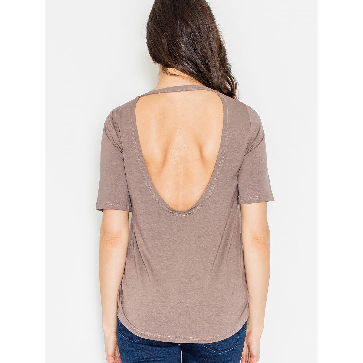 Figl, Damen, Bluse, Bluse, Beige, (XL)